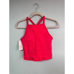 NWT! All in Motion Rib Seamless Tank - Size Medium - Bright Pink
